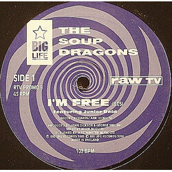 The Soup Dragons I'm Free Vinyl 12" USED