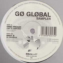 Greg Packer / Andy B (2) Go Global (Sampler) Vinyl 12" USED