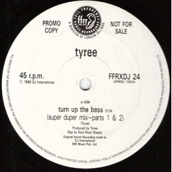 Tyree Cooper Turn Up The Bass Vinyl 12" USED