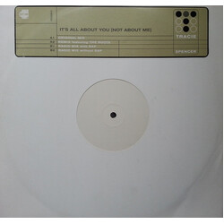 Tracie Spencer It's All About You (Not About Me) Vinyl 12" USED