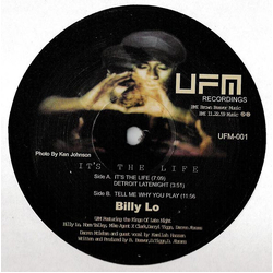 Billy Love It's The Life Vinyl 12" USED