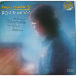 Ronnie Milsap Where My Heart Is Vinyl LP USED