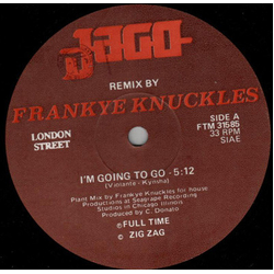 Jago I'm Going To Go (Remix) Vinyl 12" USED