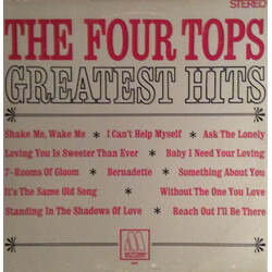 Four Tops Four Tops Greatest Hits Vinyl LP USED