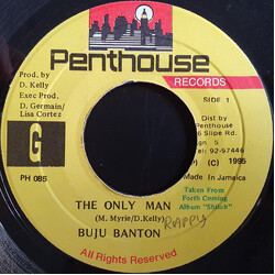 Buju Banton The Only Man Vinyl 7" USED