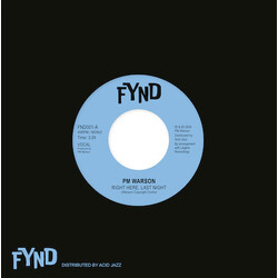 PM Warson Right Here, Last Night Vinyl 7" USED
