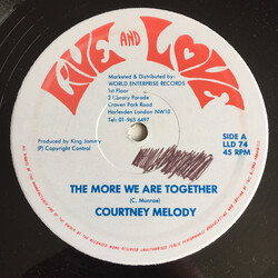 Courtney Melody The More We Are Together Vinyl 12" USED