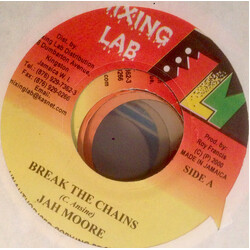Jah Moore / Captain Sinbad Break The Chains / Mount Zion Vinyl 7" USED