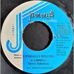 Terror Fabulous Literally Killing Vinyl 7" USED