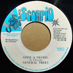 General Trees Gone A Negril Vinyl 7" USED