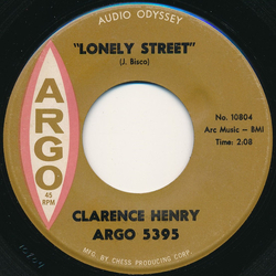 Clarence "Frogman" Henry Lonely Street / Why Can't You Vinyl 7" USED
