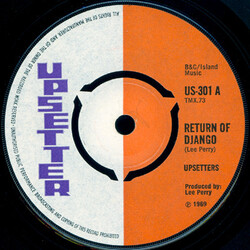 The Upsetters Return Of Django Vinyl 7" USED