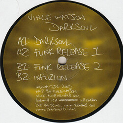 Vince Watson Darksoul Vinyl 12" USED