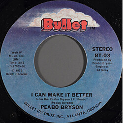 Peabo Bryson I Can Make It Better Vinyl 7" USED