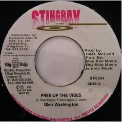 Glen Washington Free Up The Vibes Vinyl 7" USED