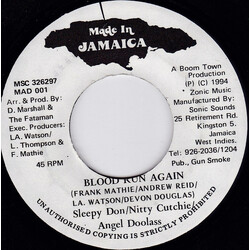 Sleepy Don / Nitty Kutchie / Angel Doolas Blood Run Again Vinyl 7" USED