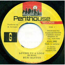 Buju Banton Loving Yu A Look Vinyl 7" USED