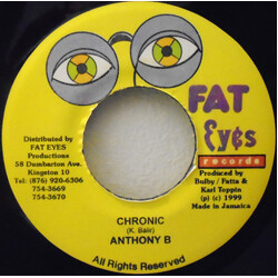 Anthony B / Bullet Proof (8) Chronic / Tender Touch Vinyl 7" USED