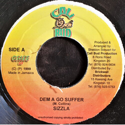 Sizzla / Front Page (8) Dem A Go Suffer / Zion Vinyl 7" USED