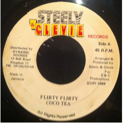 Cocoa Tea / Steely & Clevie Flirty Flirty Vinyl 7" USED