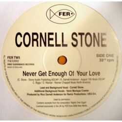 Cornell Stone Never Get Enough Of Your Love Vinyl 12" USED