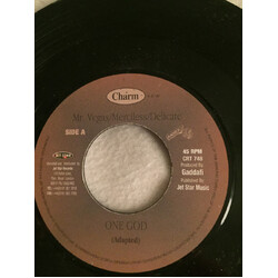 Mr. Vegas / Merciless / Delicate (3) One God Vinyl 7" USED
