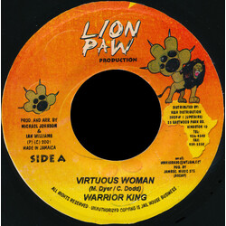 Warrior King Virtuous Woman Vinyl 7" USED