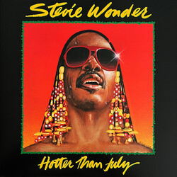 Stevie Wonder Hotter Than July Vinyl LP USED