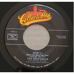 The Delfonics Didn't I (Blow Your Mind This Time) / I Gave To You Vinyl 7" USED