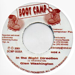 Glen Washington / Vylmark In The Right Direction / When You Go Vinyl 7" USED