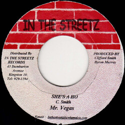 Mr. Vegas She's A Ho Vinyl 7" USED