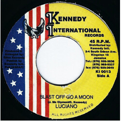 Luciano (2) Blast Off Go A Moon Vinyl 7" USED