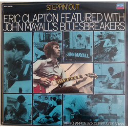 Eric Clapton / Champion Jack Dupree / Otis Spann Steppin'n Out Eric Clapton Featured with John Mayall's Bluesbreakers Vinyl LP USED