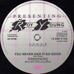Roy Young (2) You Never Had It So Good / Venus Vinyl 12" USED