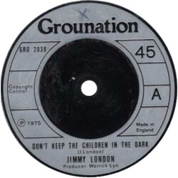 Jimmy London Don't Keep The Children In The Dark Vinyl 7" USED