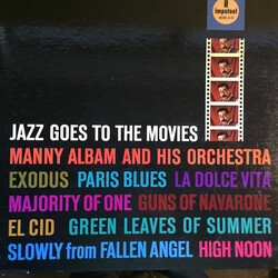 Manny Albam And His Orchestra Jazz Goes To The Movies Vinyl LP USED