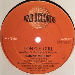 Bunny Melody Lonely Girl / Love To Want You Vinyl 12" USED