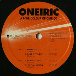 Oneiric A Tone Colour Of Onirico Vinyl 12" USED