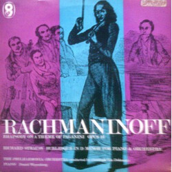 Sergei Rachmaninoff / Richard Strauss / Daniel Wayenberg Rhapsody On A Theme Of Paganini / Burlesque In D Minor For Piano & Orchestra Vinyl LP USED