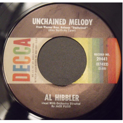 Al Hibbler Unchained Melody / Daybreak Vinyl 7" USED