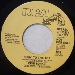 Keni Burke Risin' To The Top Vinyl 7" USED
