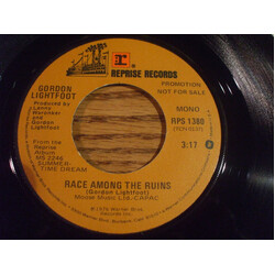 Gordon Lightfoot Race Among The Ruins Vinyl 7" USED