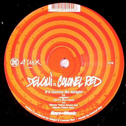 Delgui / Colonel Red It's Gonna Be Alright Vinyl 12" USED