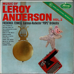Frederick Fennell / Eastman-Rochester Orchestra Music Of Leroy Anderson, Vol. 2 Vinyl LP USED
