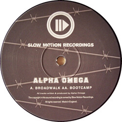 Alpha Omega Broadwalk / Bootcamp Vinyl 12" USED