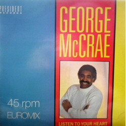George McCrae Listen To Your Heart / Now That I Have You Vinyl 12" USED