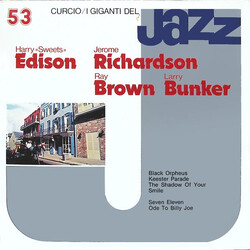 Harry Edison / Jerome Richardson / Ray Brown / Larry Bunker I Giganti Del Jazz Vol. 53 Vinyl LP USED