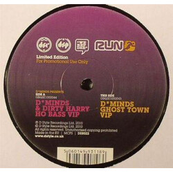 Distorted Minds / Dirty Harry (12) Ho Bass VIP / Ghost Town VIP Vinyl 12" USED