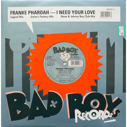 Frankë Pharoah I Need Your Love Vinyl 12" USED