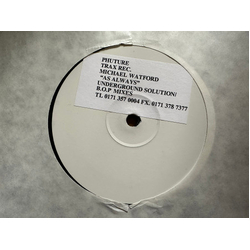 Michael Watford As Always Vinyl 12" USED